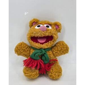Vintage 1987 Baby Fozzie Bear Plush – 9″ Henson Associates (Muppet Babies)
